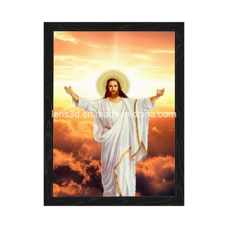 Hot Sale Lenticular 3D Moving Picture of Jesus